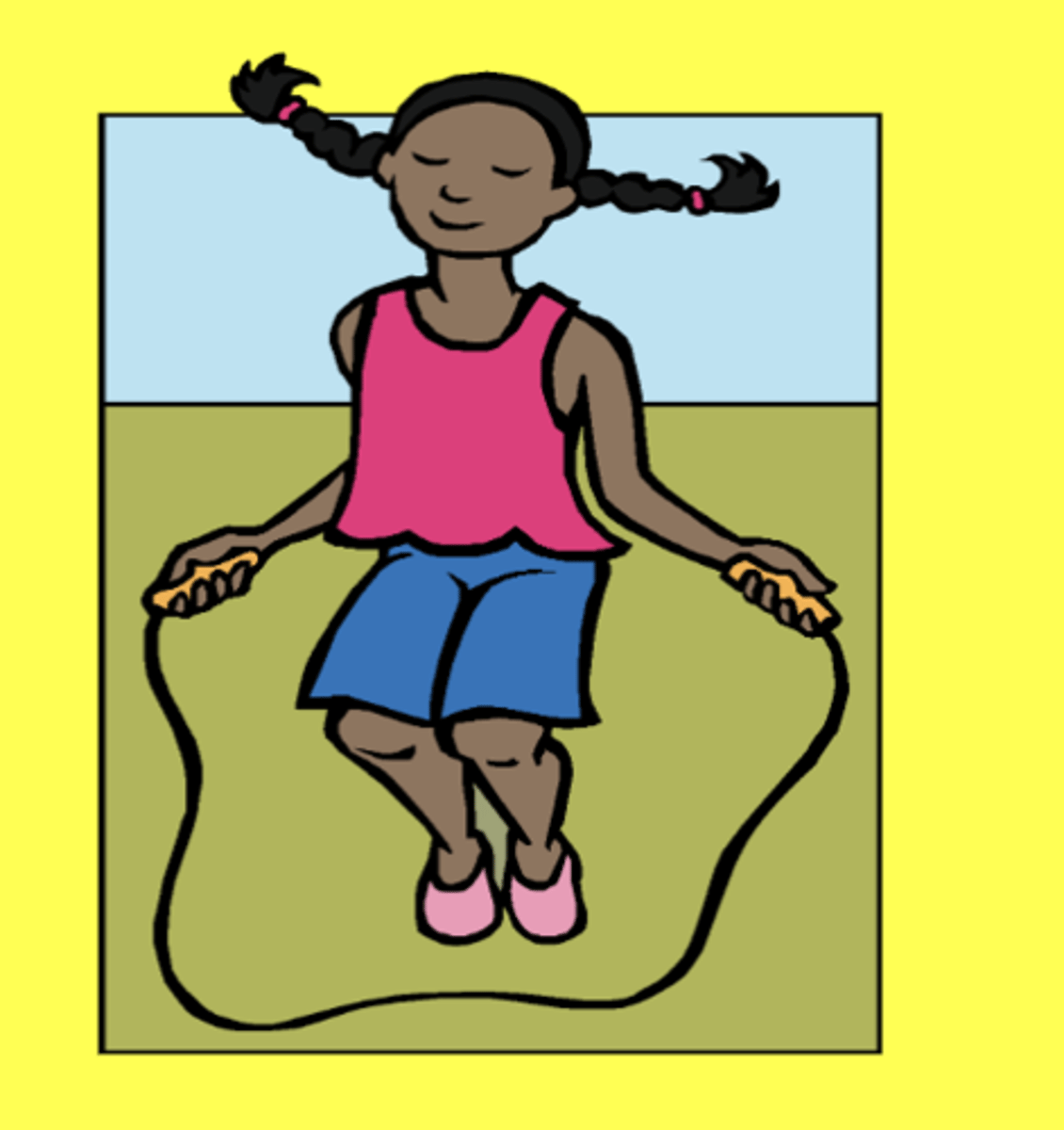 <p>to jump rope</p>
