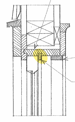 <p>A molding strip on each side of a double-hung window frame that <strong>separates the sashes</strong>.</p>