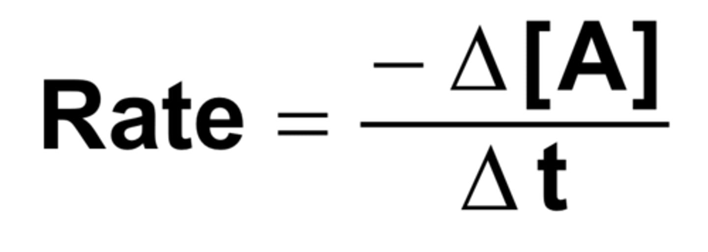 <p>-> exponential decrease graph -> negative gradient -> rate CANNOT be negative</p><p>-> Rate = - d[R]/dt</p><p>-> To include -ve sign in front of the rate equation</p>