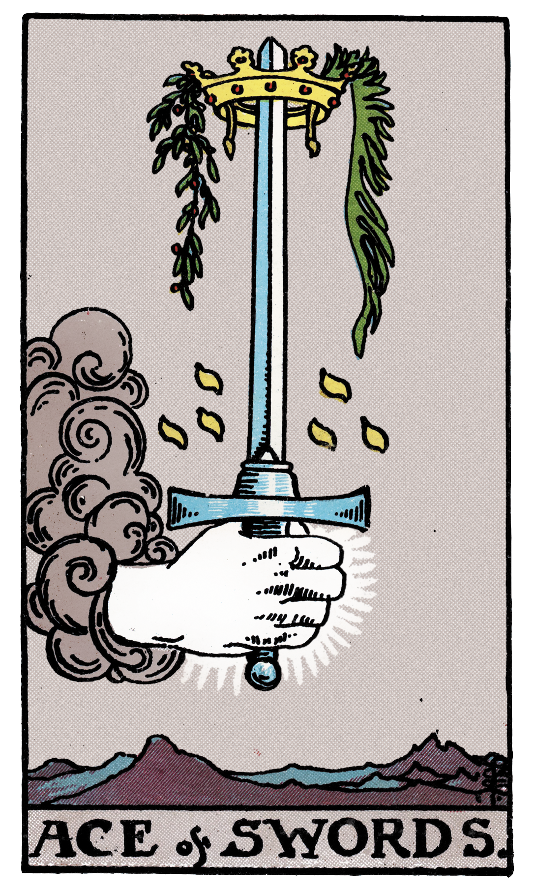 <p>Ace of Swords</p>
