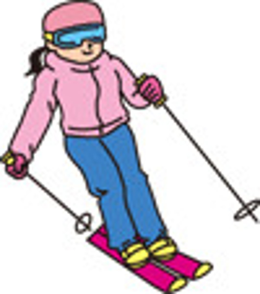 <p>skiing</p>