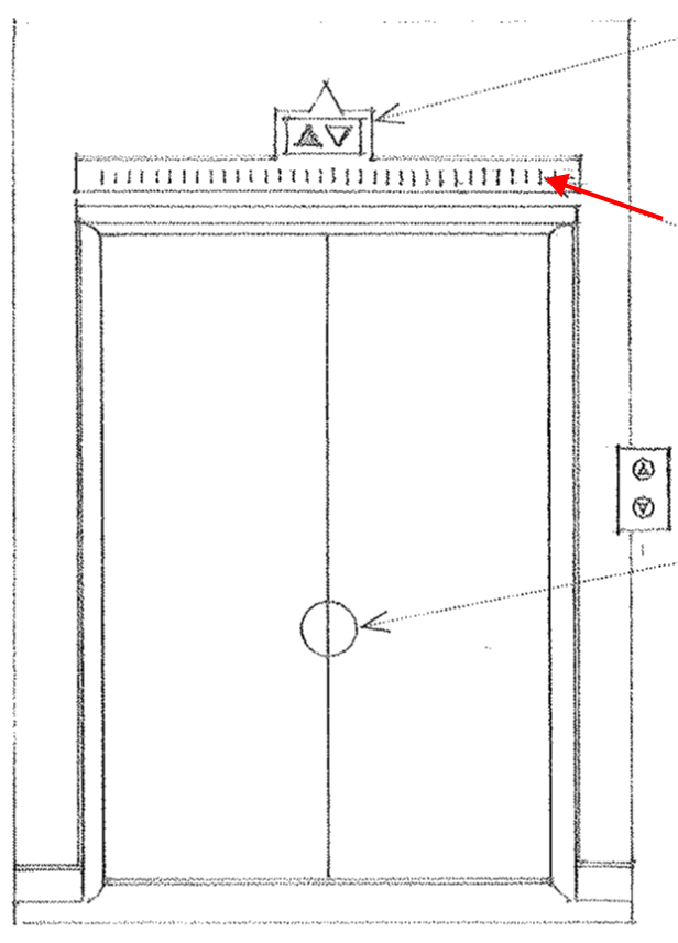 <p><span>A signaling apparatus in an elevator car or at a landing that displays a visual indication of floor landings</span></p>