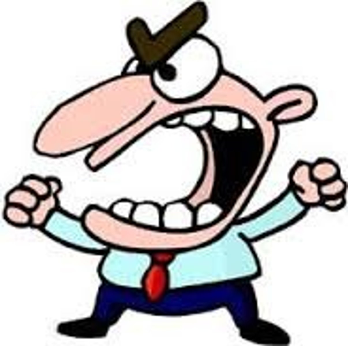 <p>to get angry</p>