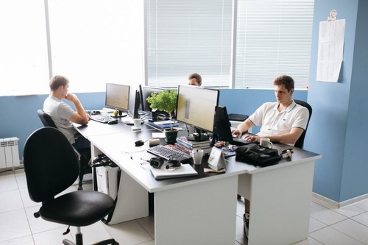 <p>die EDV-Abteilung</p>