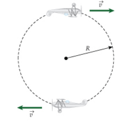<p><span>A stunt pilot in an air show performs a loop-the-loop in a vertical circle of radius 3.76 x 10<sup>3</sup> m. During this performance the pilot whose weight is 777 N, maintains a constant speed of 2.10 x 10<sup>2</sup> m/s. </span></p><p></p><ol><li><p>When the pilot is at the highest point of the loop determine his apparent weight in N.</p></li><li><p>At what speed, in m/s, will the pilot experience weightlessness?</p></li><li><p>When the pilot is at the lowest point of the loop determine his apparent weight in N.</p></li></ol>