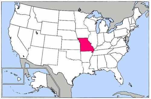 Our professor used this area of the USA as an analogy for a chromosome.