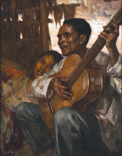 <p>Who is the artist of <strong>The Blind Man</strong>?</p>