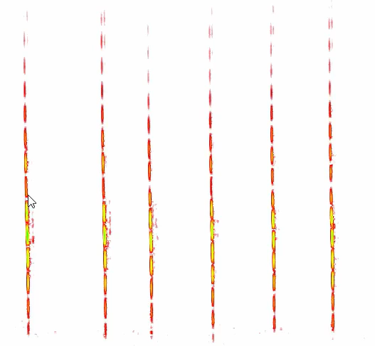 <p>When calls appear to be separated due to the sound reflecting off surfaces such as water</p>