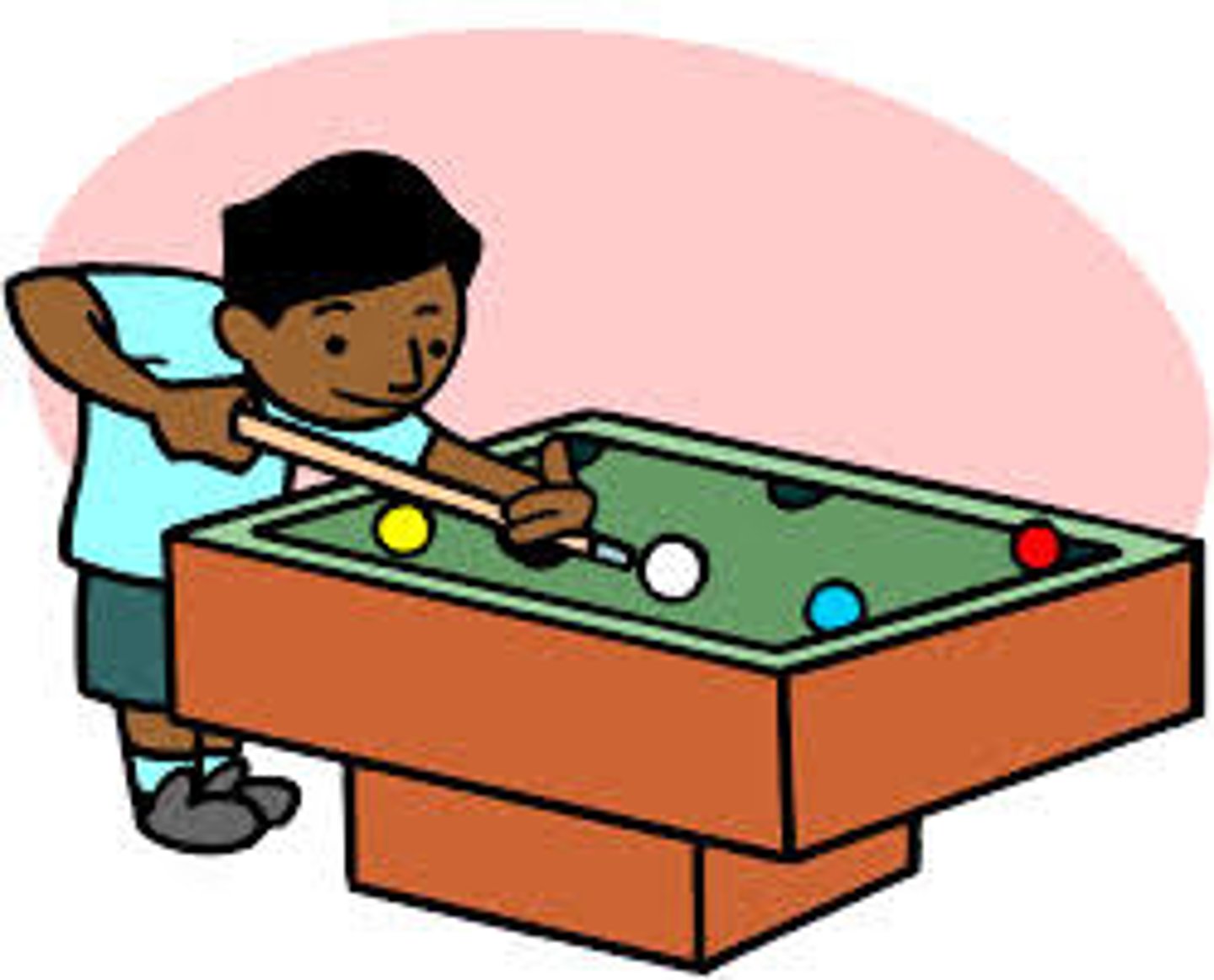 <p>to play pool</p>