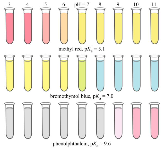 <p>Use indicator with color change in acidic region</p>