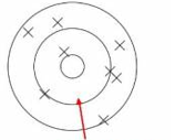 This model represents what issue? (high variance and low bias) 