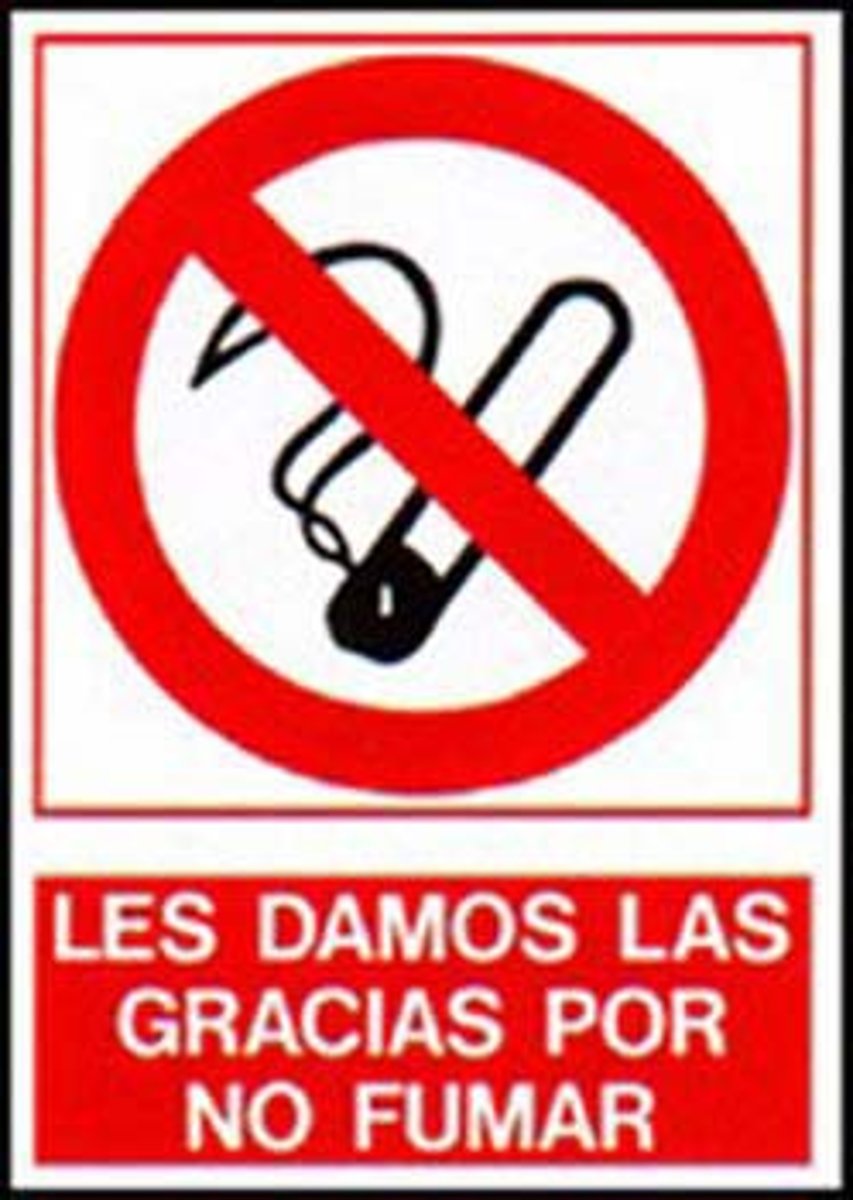 <p>(non)smoking section</p>