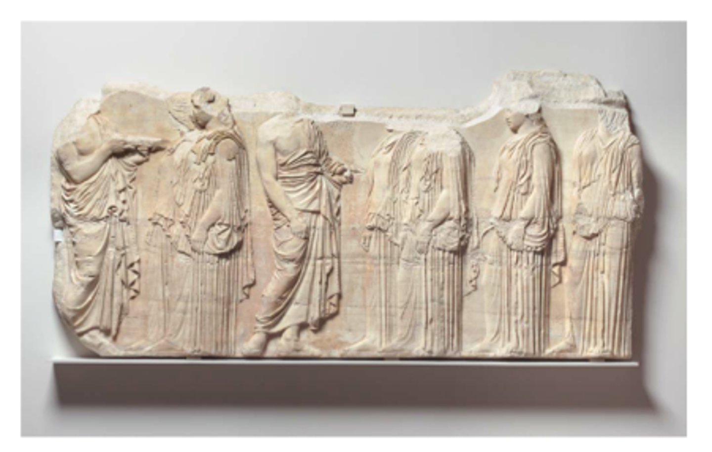 <p>Plaque of the Ergastines</p>