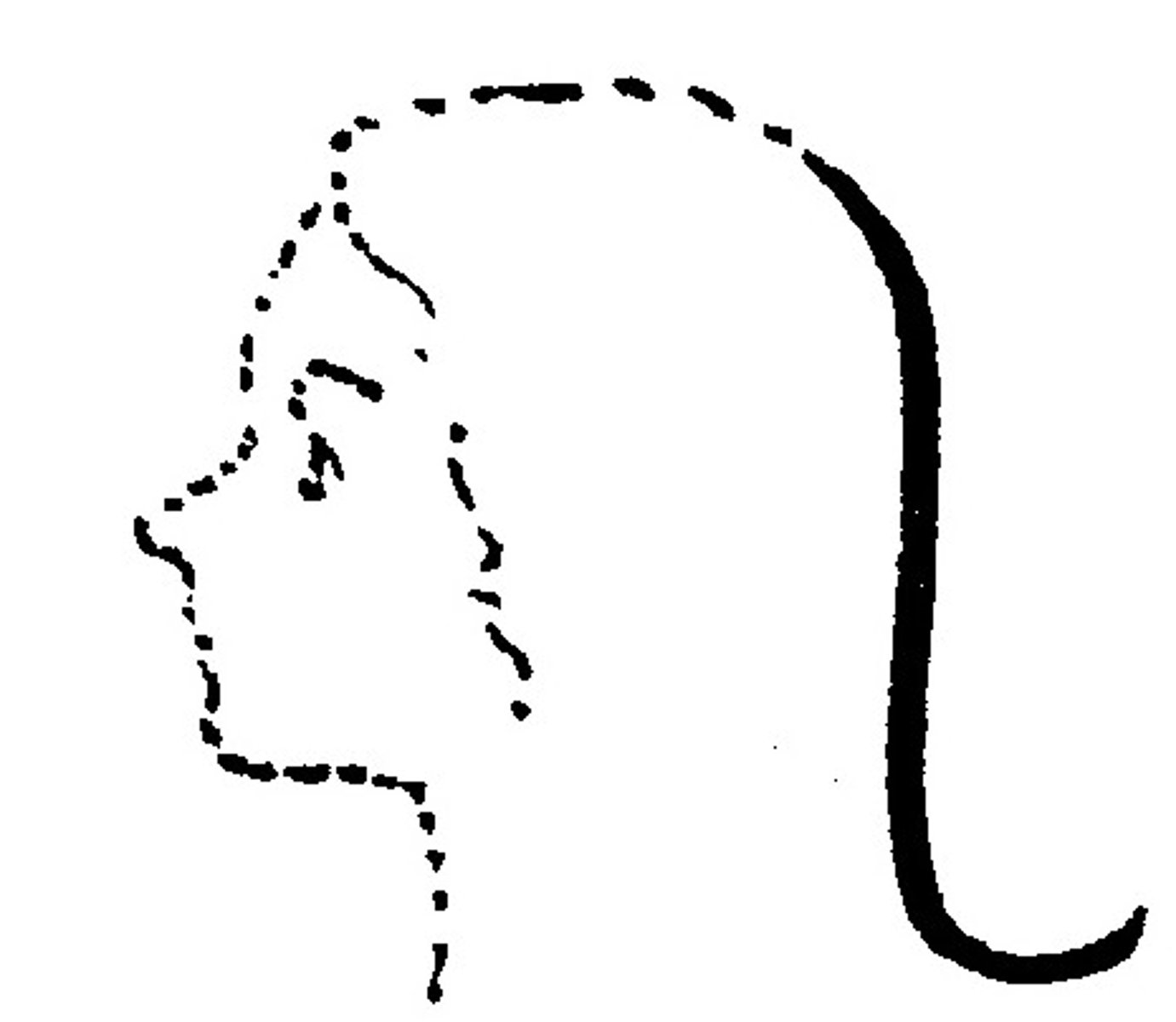 <p>She...she has long hair</p>