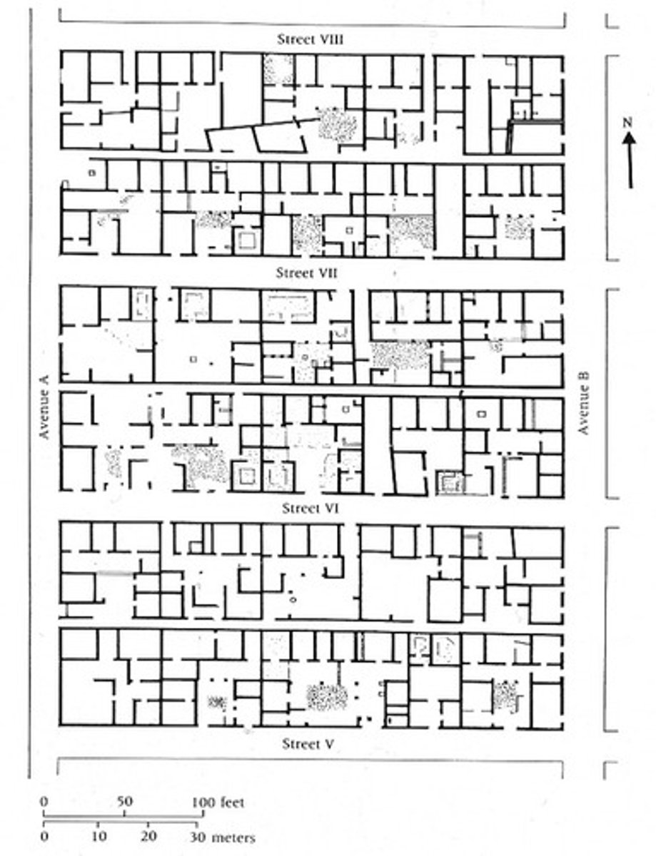 <p>- Grid planned cities</p><p>- Modest homes for locking away women &amp; children</p><p>- Men are never home anyway to enjoy a nicer home</p>