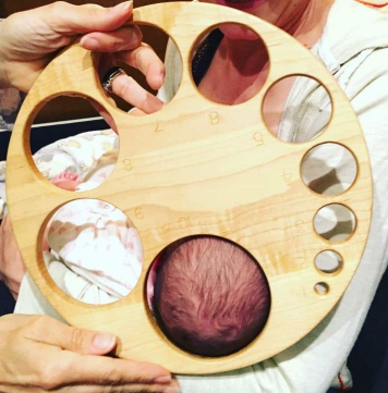 <p><strong>Cervical Exam</strong></p><p>-Dilation → _______ of cervix, specifically ________ os (0-10 cm) </p><p>-Effacement → __________/thinning of cervix (0-100%)</p><p>-Station → location of presenting part in relation to _______ _______ (-5 to 5+)</p><p>-Consistency → firm, medium, soft</p><p>-Position → ________, mid, anterior</p>