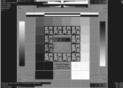 <p>AAPM TG-18 test pattern</p>