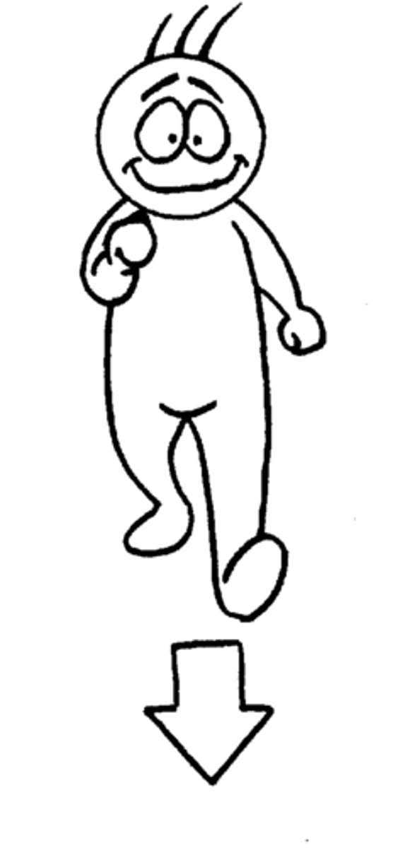 <p>er kam</p>