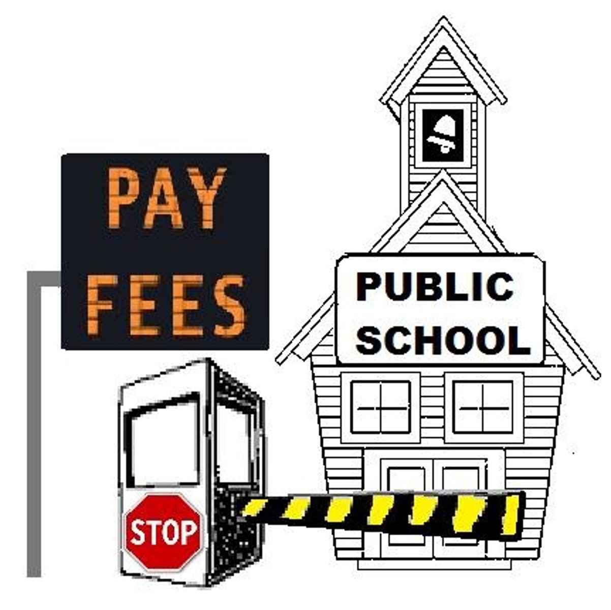 <p>Phí + A payment for a service (Noun) </p>