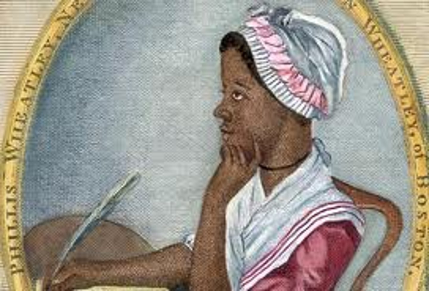 <p>was an African American poet who overcame the barriers of slavery to publish two collections of her poems. As a young girl, Wheatley lived in Boston; she was later taken to England, where she found a publisher willing to distribute her work.</p>