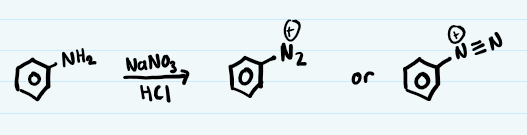 \+N2 off the benzene