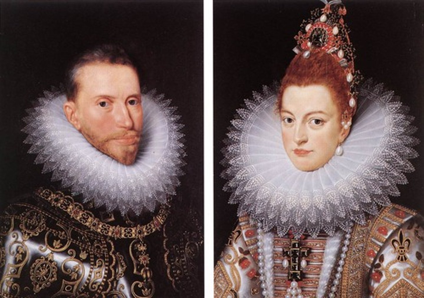 <p>married in 1469, their union joined the divided kingdoms of Castile and Aragon into a united Spain, and ruled from 1479 until Ferdinand's death in 1516; their rule was marked by a drastic increase in power and control over the region; they were able to push the Moors from Granada, and effectively created state-controlled religion by enforcing Catholicism on all their subjects; they controlled their lands through military strength and fear, instituting the Spanish Inquisition; their rule also saw the sponsorship of Christopher Columbus' expeditions, which led to the discovery of the Americas and drastically increased the wealth and power of Spain</p>