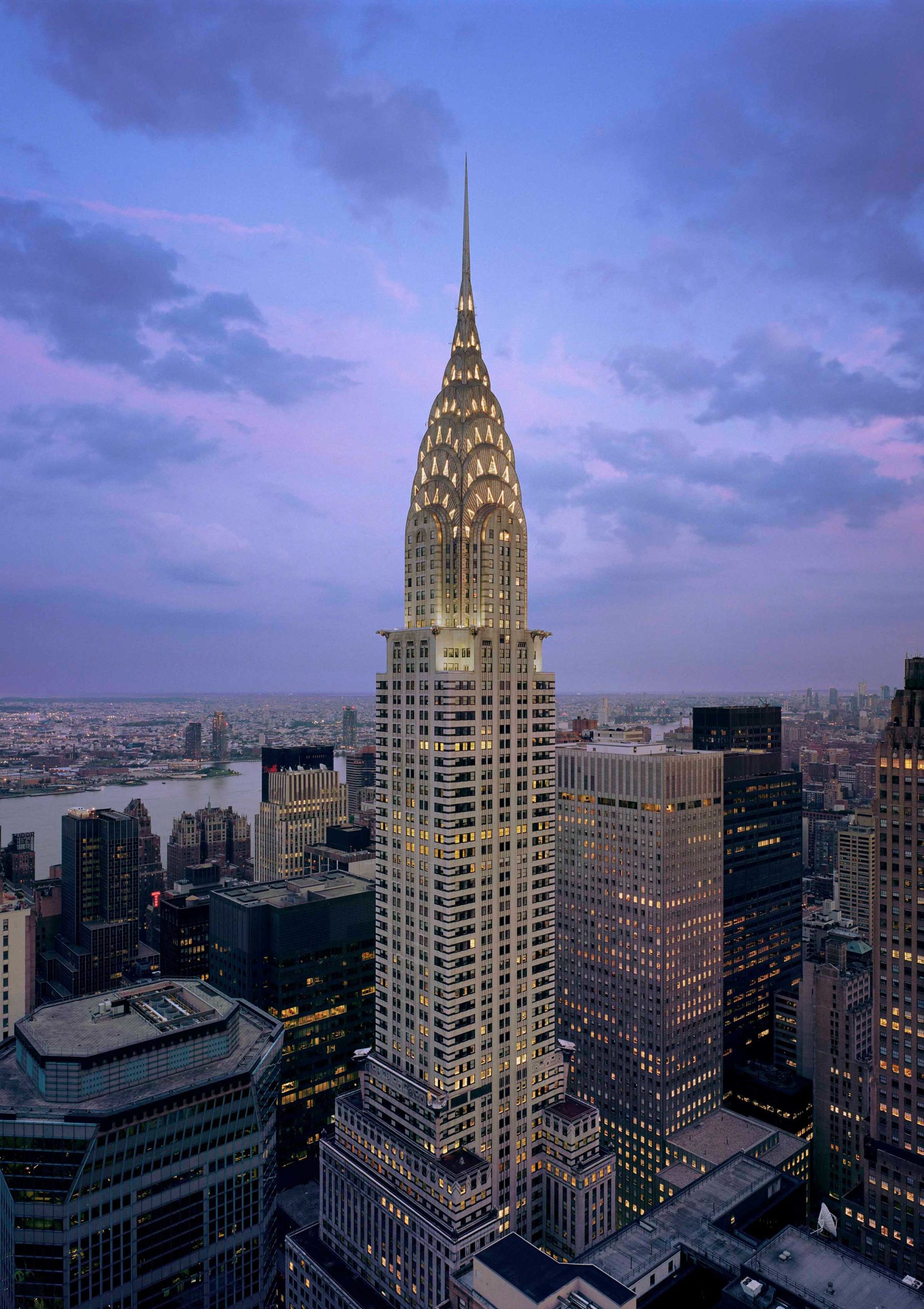 <p>chrysler building, new york, art deco</p>