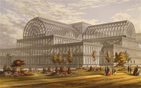 <p>A gigantic structure built in 1851 by Joseph Paxton, located in London and housing the first World&apos;s Fair.</p>