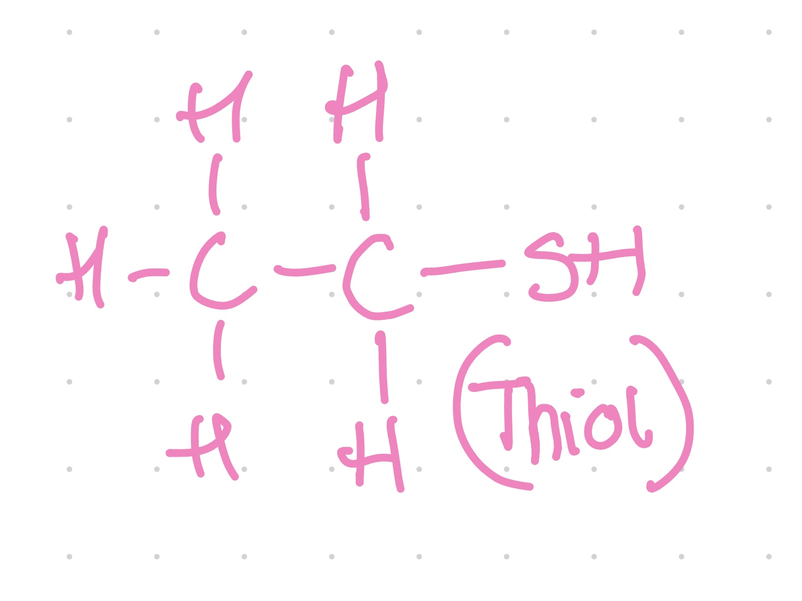 <p>Thiols</p>