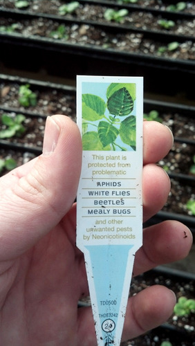 Neonicotinoids are a class of neurotoxic insecticides that act on the nicotinic acetylcholine receptor.  Neonic insecticides transfuse into all parts of treated plants, including pollen, nectar, and fluids, and the foods grown by those plants. They are used for pest management in agriculture, horticulture, forestry and in household pest control products. 