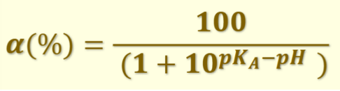 <p>Here 'charge' for a weak acid is -1. Whilst charge for a weak base is +1</p>