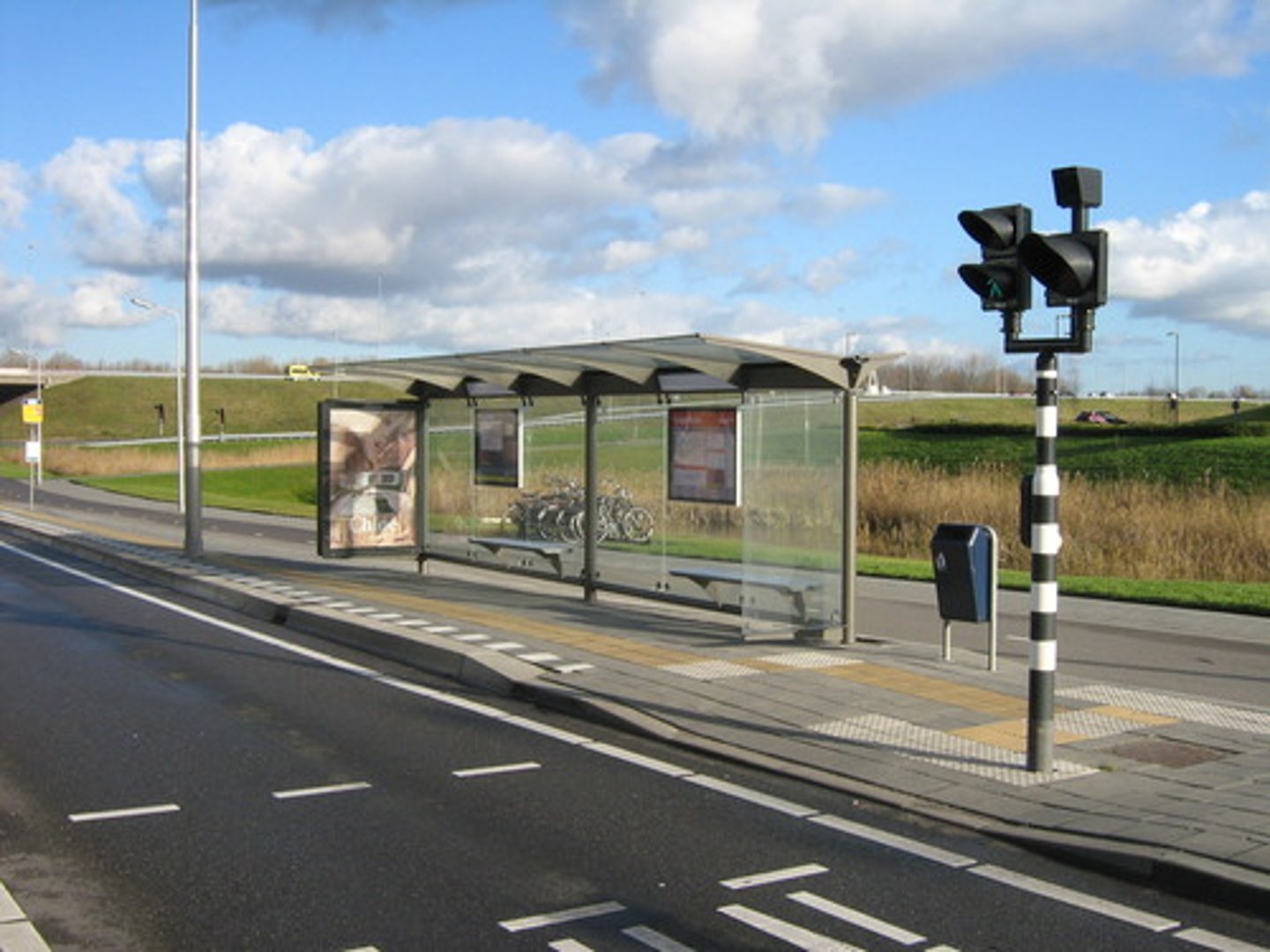 <p>bus/train stop</p>