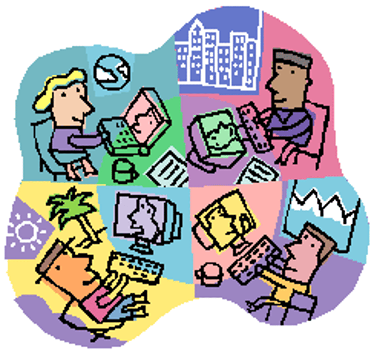 <p>to enter the. virtual classroom</p>