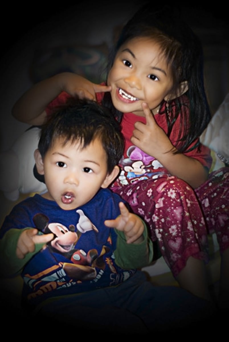 <p>the brother, the sister</p>