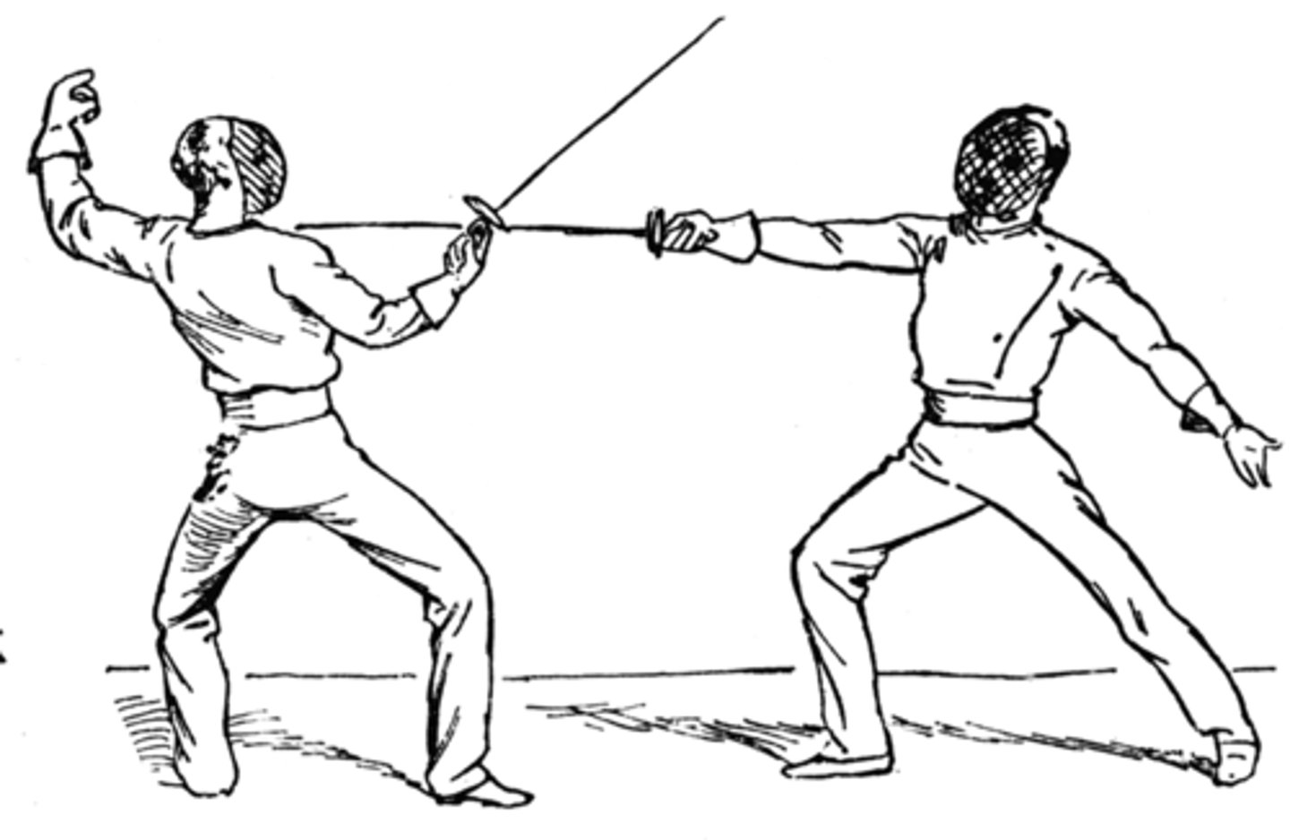 <p>fencing (sport)</p>