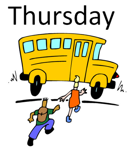 <p>Thursday</p>