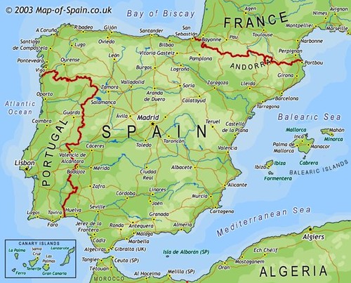 the map
