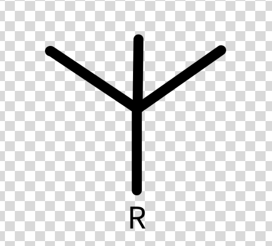 <p>R-C(CH3)3</p>