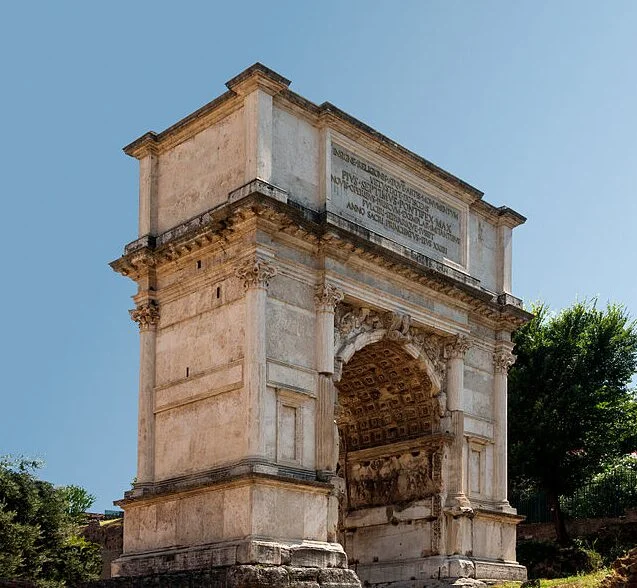 <p><span style="line-height: 19.933334px;"><strong>*Arch of Titus &amp; Detail of Spoils from Jerusalem, Rome, c. 81CE, 50’H, Imperial Rome (S. 6.36-37)</strong></span></p>
