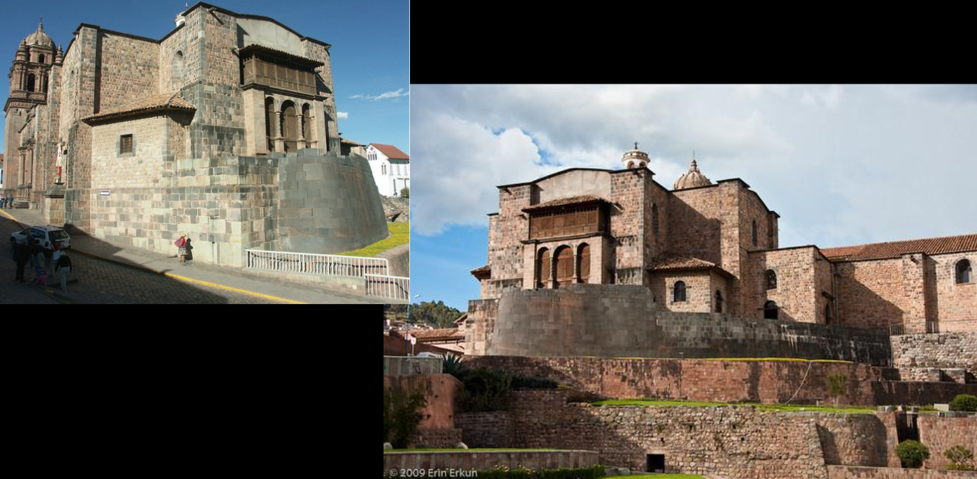 City of Cusco
- Curved wall of Qorikancha and Church of Santo Domingo
- Walls at Saqsa Waman