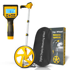<p>&nbsp;Device used to measure distance by rolling a wheel along the ground.</p>