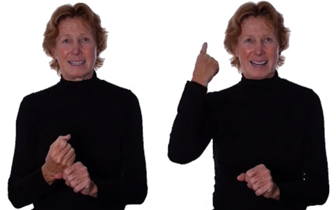 <p>ver2: point back repeatedly</p>