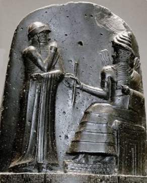 <p>Hammurabi Stele</p>