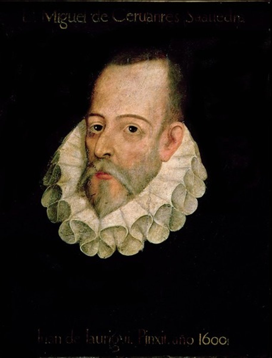 <p>Miguel de Cervantes Saavedra (1547-1616)</p>