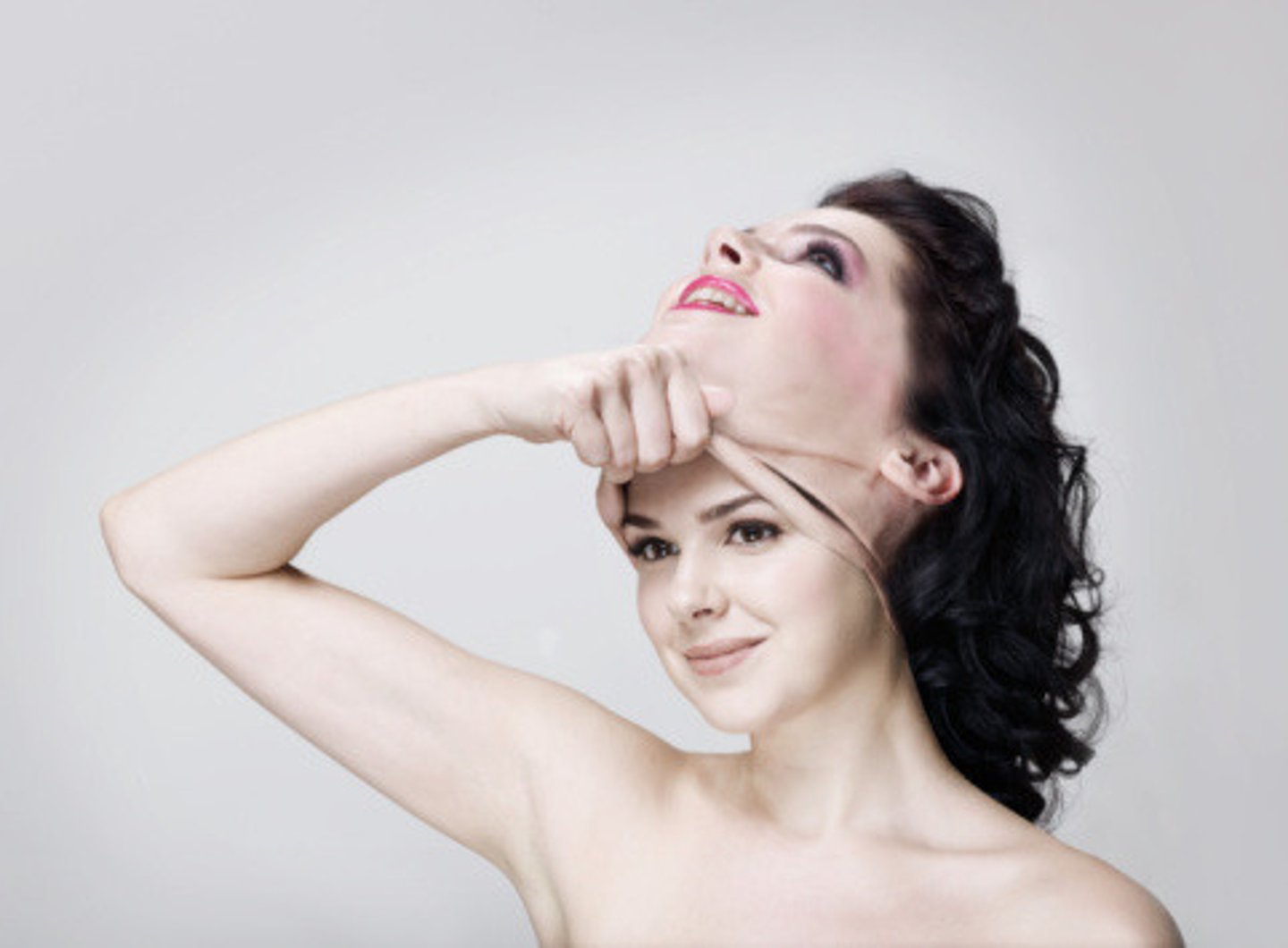 <p>to use dishonest or illegal methods to get something or to make people believe that something is true when it is not</p>