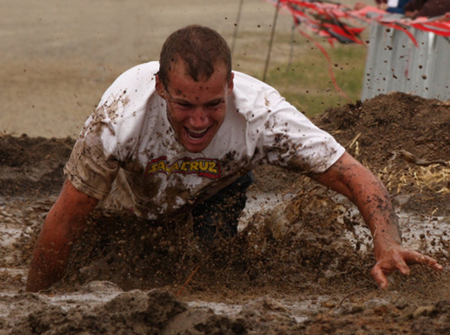 <p>muddy</p>