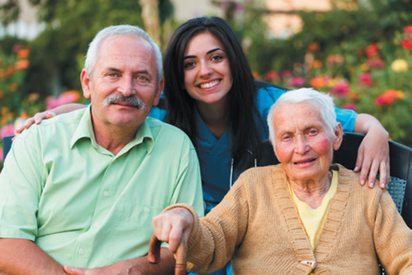 <p>to take care (of people)</p>