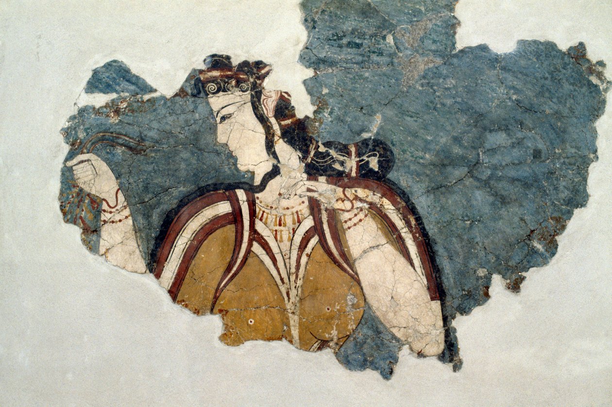 <p>Why was Mycenaean frescoes admired ? </p>