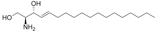 <p>18C amino alcohol</p><p>trans config of C4=C5&nbsp;</p><p>count carbons from hydroxyl</p><p>net charge +1</p>