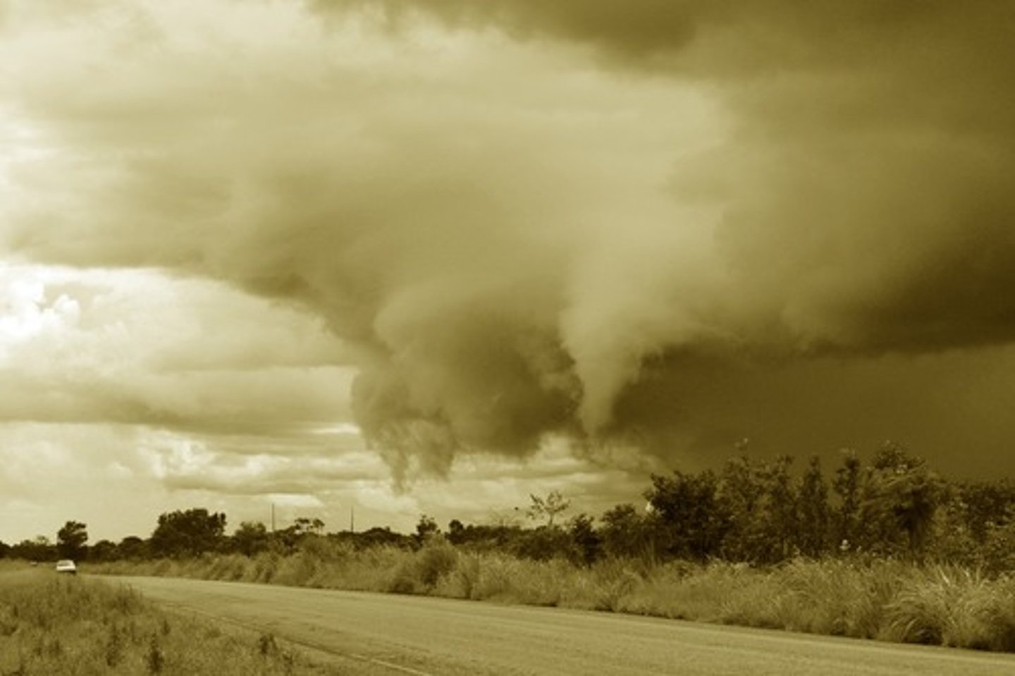 <p>It is stormy</p>